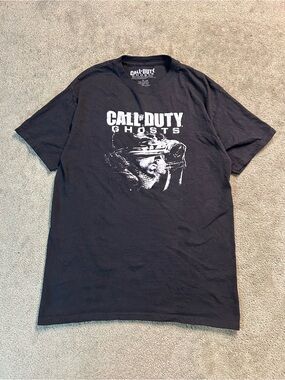 Vintage 2013 Call Of duty Ghosts Video Game Promo T Shirt medium